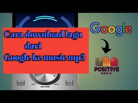 Cara Mendownload Lagu Mp3 Di Google